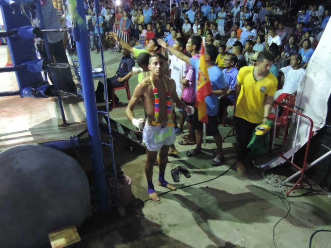 Luiz Henrique pronto para entrar no ringue |