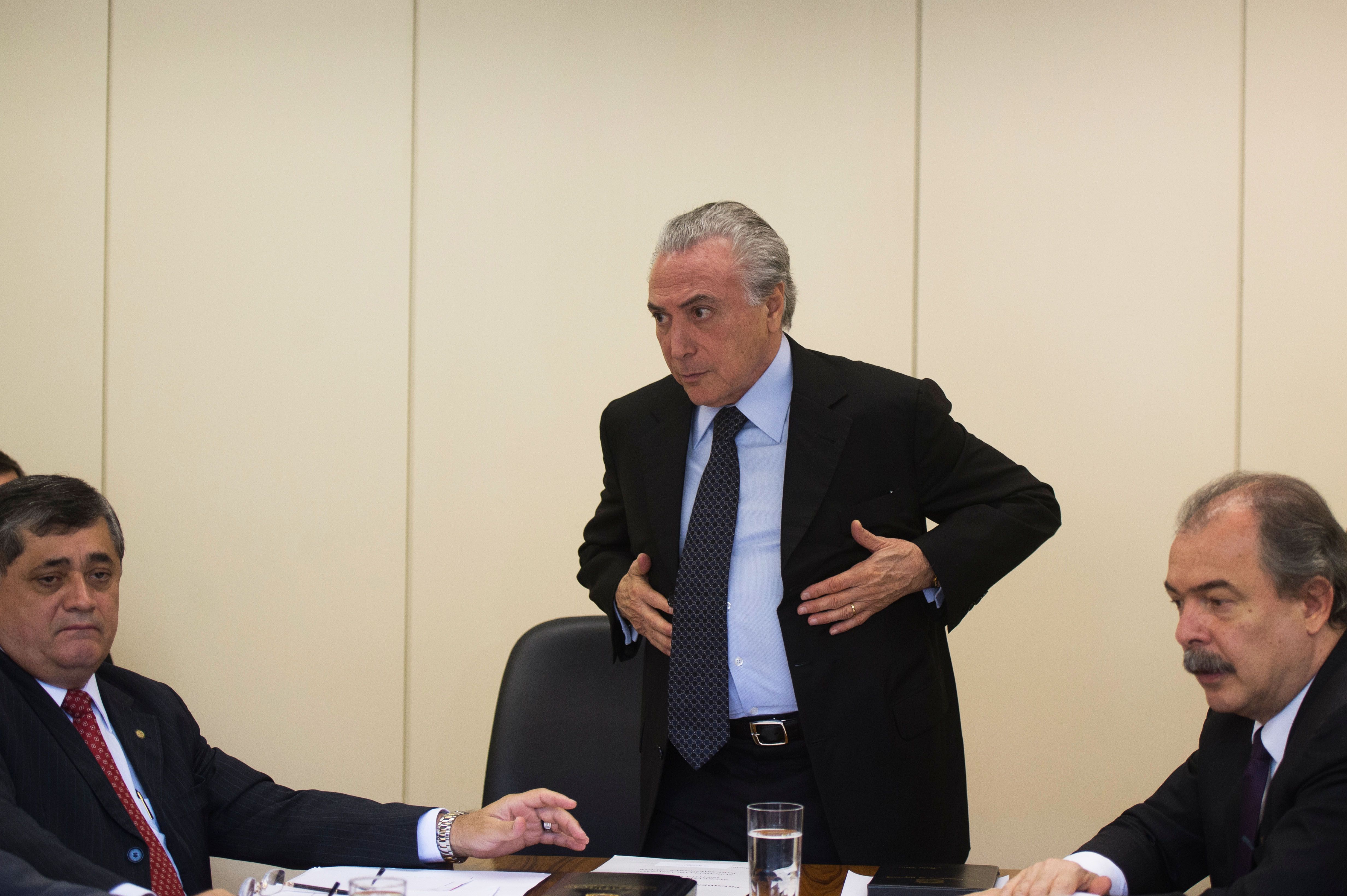 Michel Temer: relações difíceis com parte da cúpula do governo. | Marcelo Camargo/ Agência Brasil