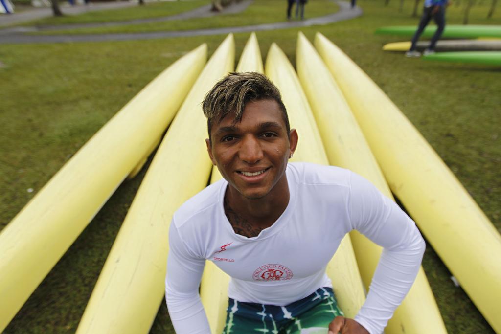 Isaquias Queiroz , uma das grandes esperanças de medalhas para o Brasil na Rio-2016. | Jonathan Campos/Gazeta do Povo