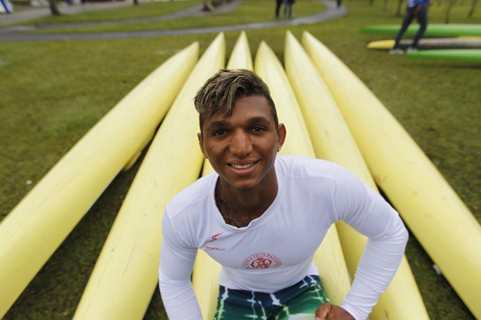 Isaquias Queiroz , uma das grandes esperanças de medalhas para o Brasil na Rio-2016. | Jonathan Campos/Gazeta do Povo