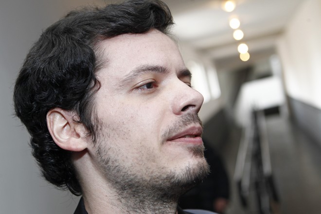 Rodrigo Ghedin (Manual do Usuário), no painel sobre “Aprecie a Internet com moderação ou enlouqueça em um mundo no qual a tecnologia, assim como a zoeira, não terá limites”. | Antônio More/Gazeta do Povo