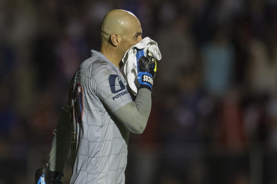Marcos lamentou empate em tarde de festa paranista | Marcelo Andrade/Gazeta do Povo