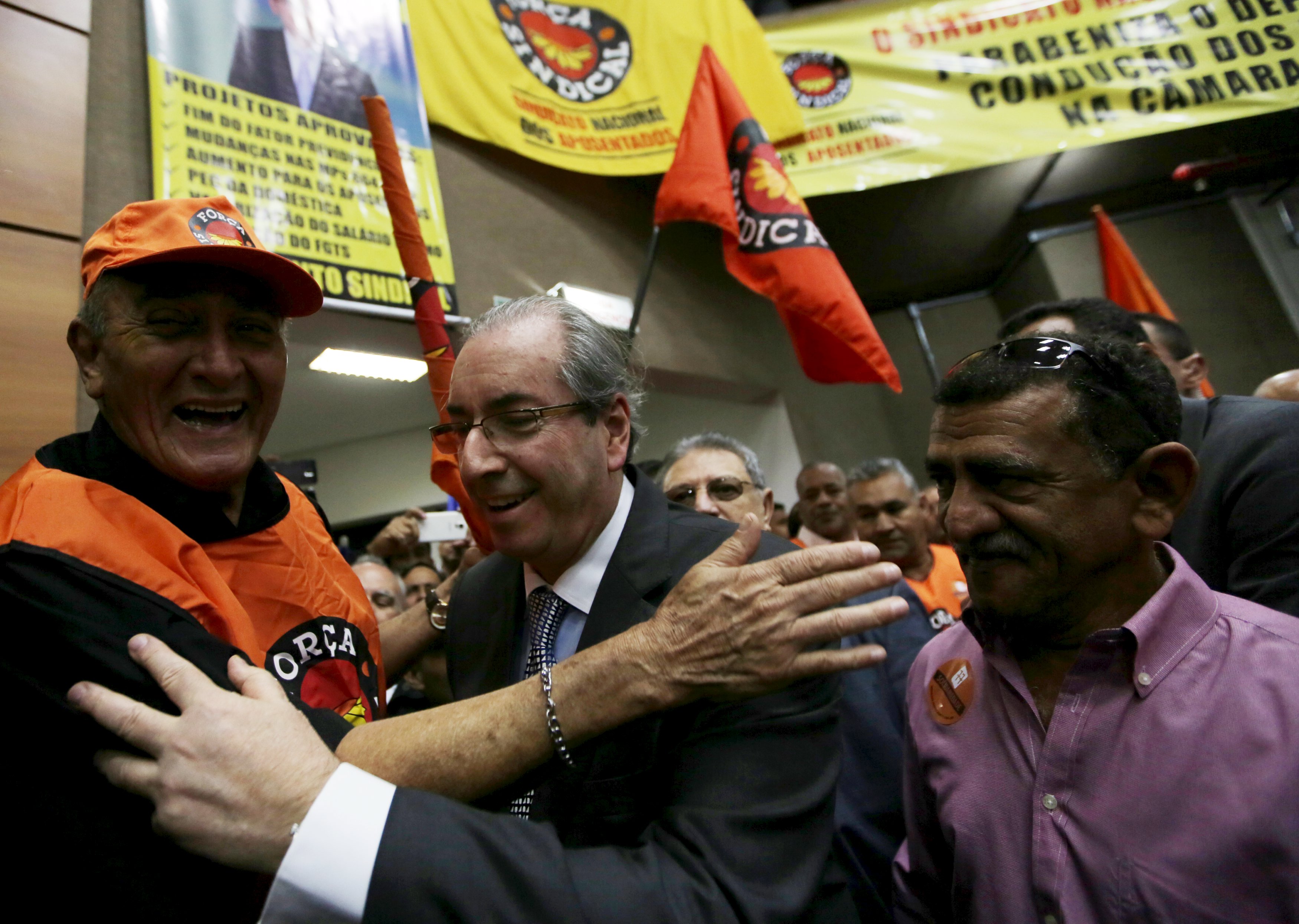 Eduardo Cunha: ataques e afagos ao governo federal. | Paulo Whitaker/Reuters