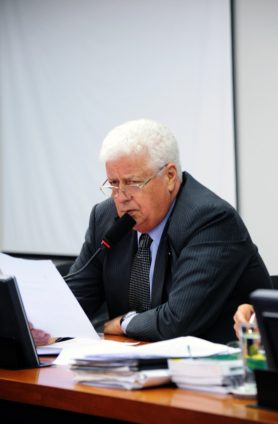 Nelson Meurer prestou depoimento nesta terça (18) na Justiça Federal. | Gustavo Lima/Câmara dos Deputados