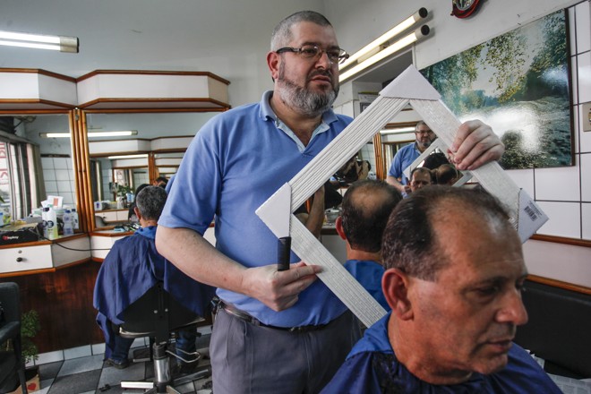 Salão Blumenau, centro de Curitiba | Daniel Castellano/Gazeta do Povo