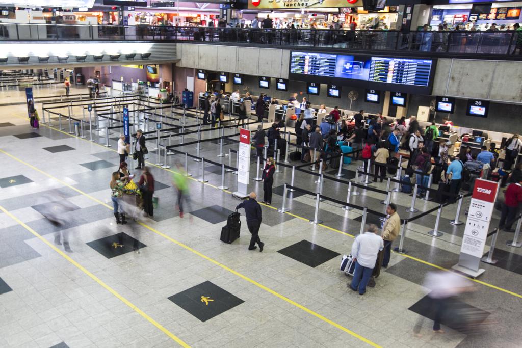 Aeroporto Afonso Pena, em São José dos Pinhais | Brunno Covello/Gazeta do Povo