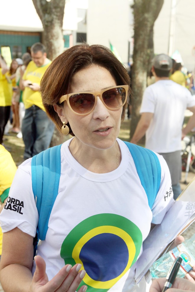 Cristiane Ribas, coordenadora do Acorda Brasil no Paraná. |