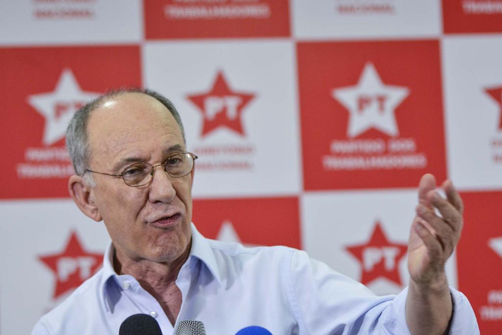 Rui Falcão, presidente nacional do PT. | Fernando Zamora/Futura Press - Folhapress