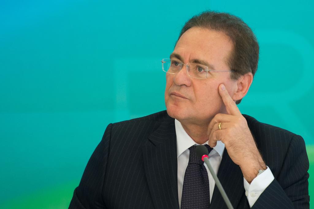 Renan Calheiros, presidente do Senado. | Marcelo Camargo/Agência Brasil