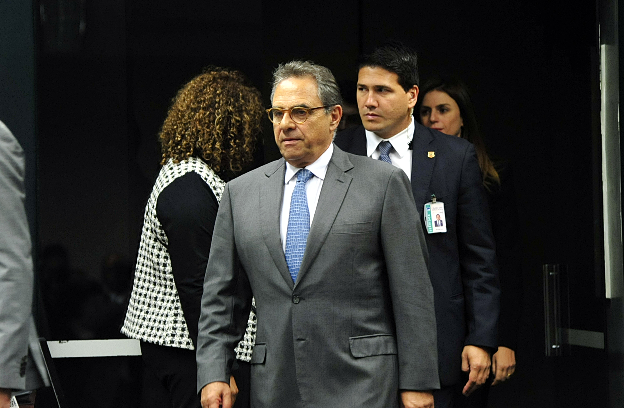 Milton Pascowitch chega à Câmara para a CPI do Senado: silêncio. | Luis Macedo / Câmara dos Deputados