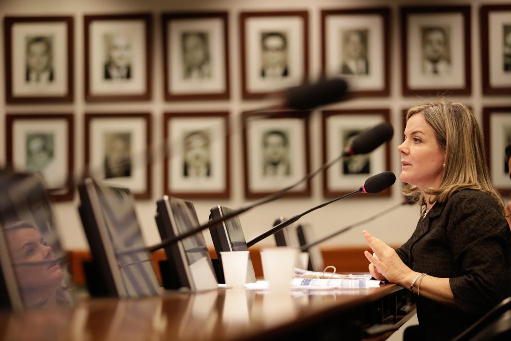 Gleisi, senadora pelo Paraná. | Wenderson Araujo/Gazeta do Povo