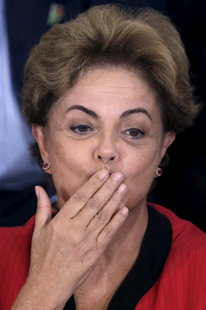 Dilma: crise política. | UESLEI MARCELINO/REUTERS