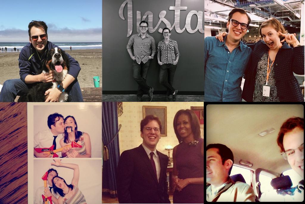 Criador e criatura: perfil do brasileiro Mike Krieger no Instagram tem 196 mil seguidores e dedica boa parte das fotos ao cão de estimação | Reprodução/Instagram