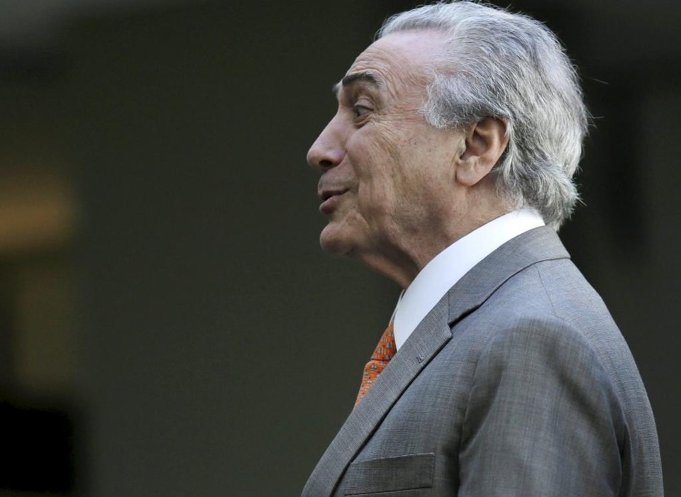 Temer, vice-presidente. | UESLEI MARCELINO/REUTERS