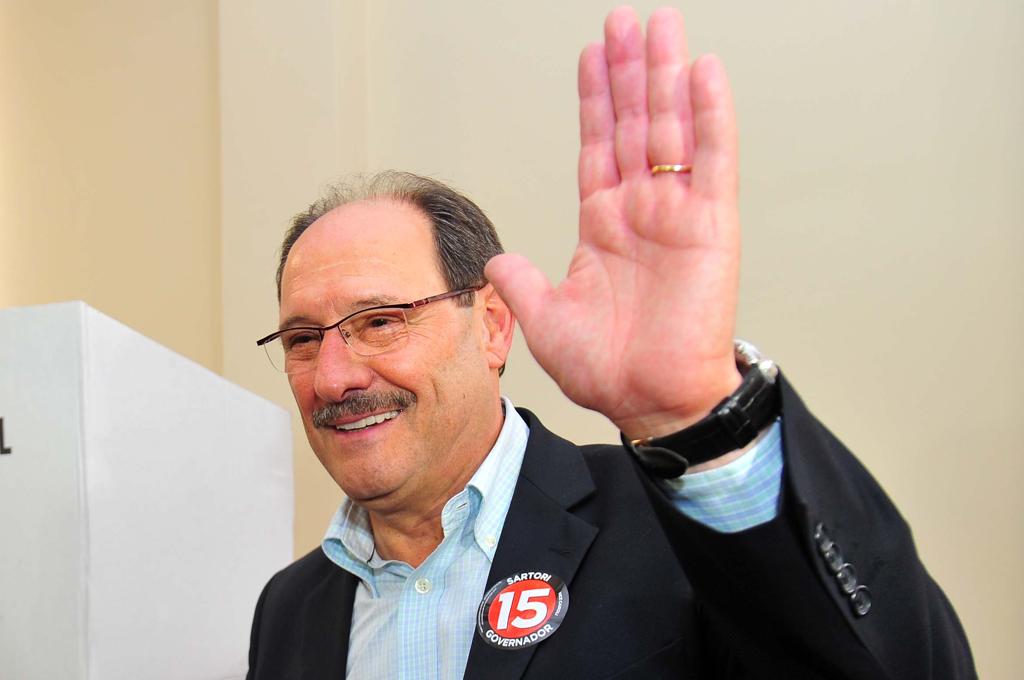 Sartori, governador do RS | Foto: Luiz Chaves/Fotos publicas