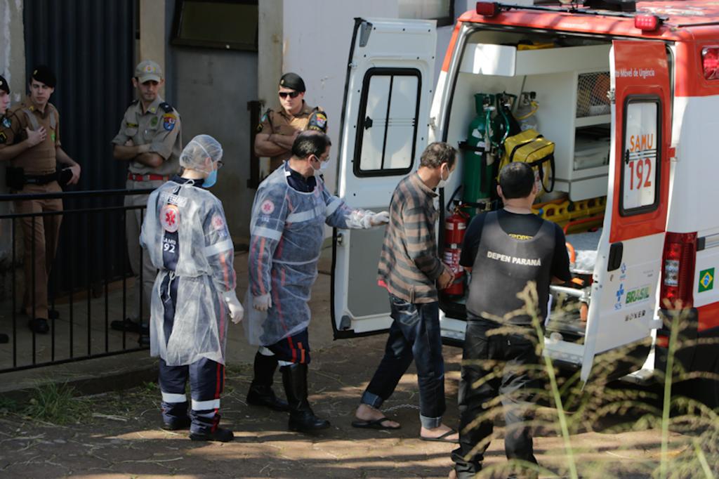 Presidiários estão recebendo tratamento preventivo para conter o surto de gripe A. | Cesar Machado/Gazeta do Povo
