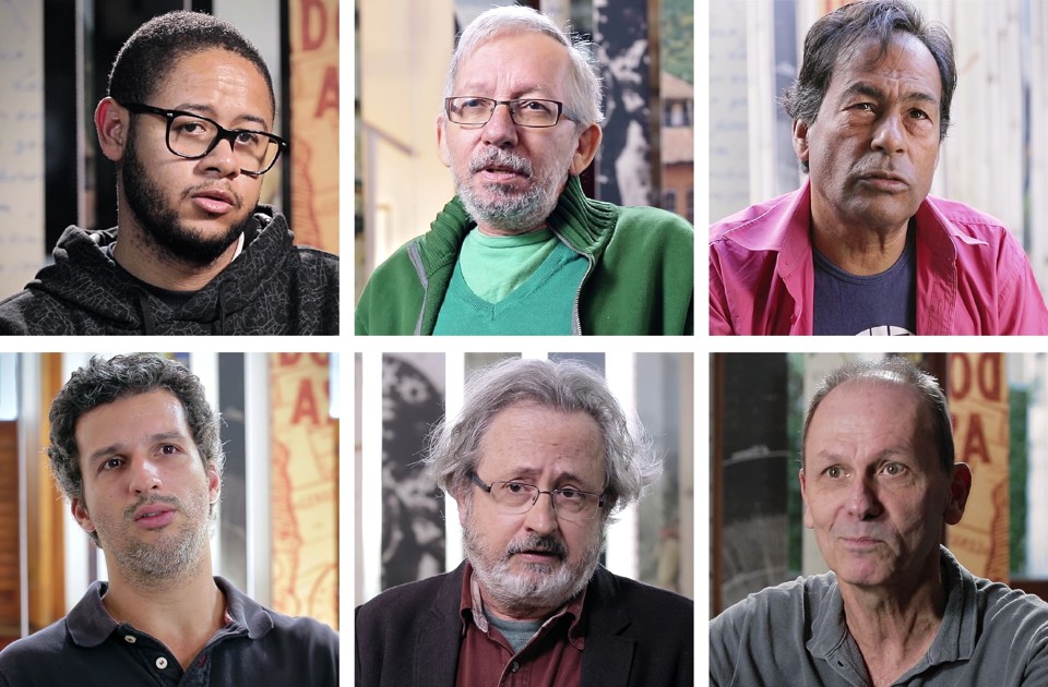 Entrevistados da série “Galáxias” | Divulgação/