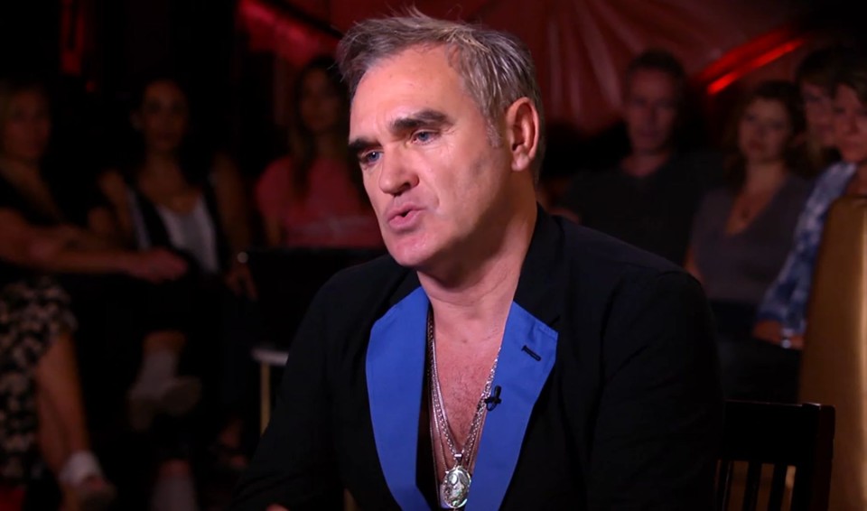 Morrissey em entrevista ao “Larry King Show” | Reprodução/