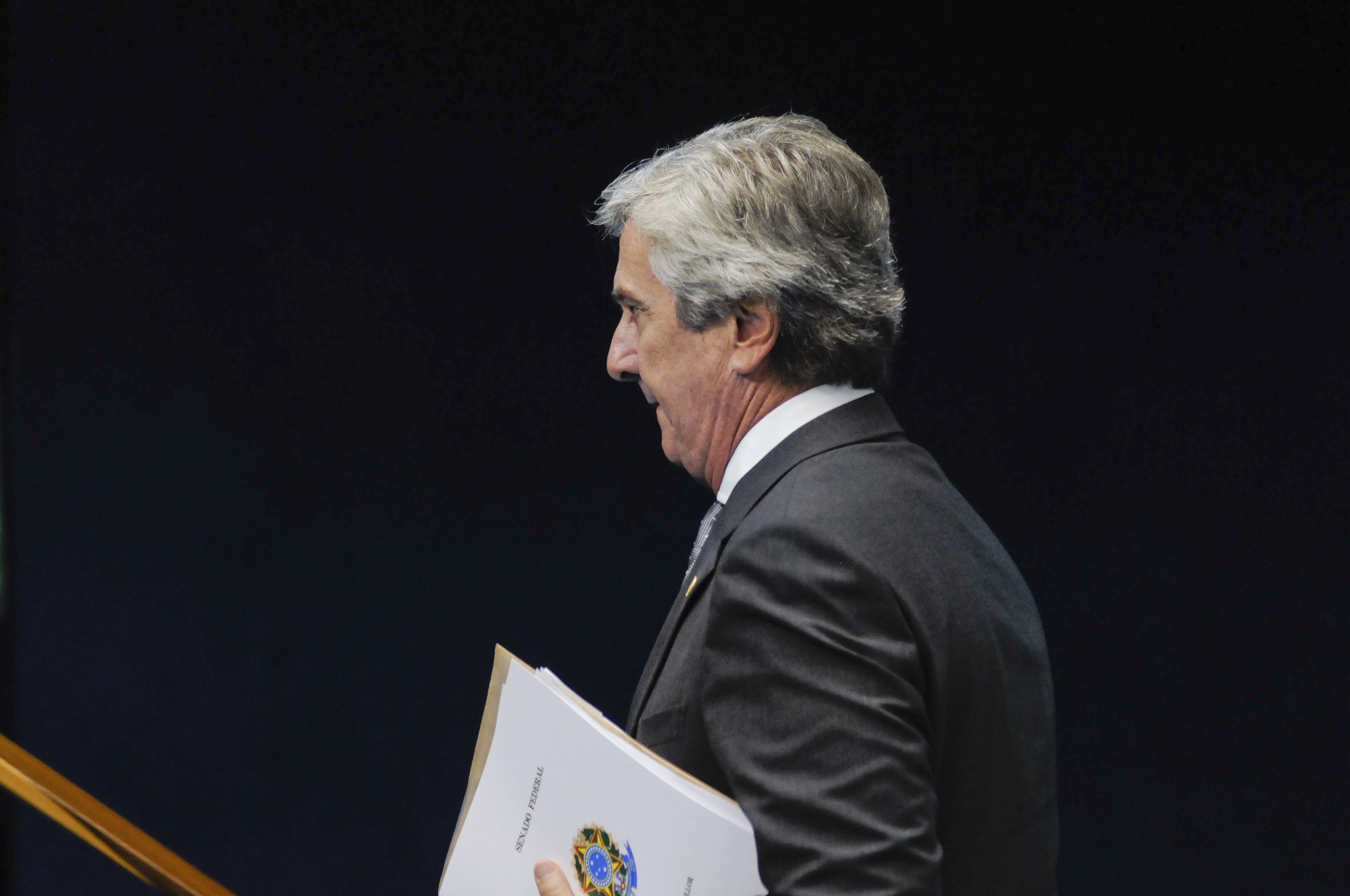 A denúncia contra Collor permanece em sigilo, mas ele é acusado de corrupção ativa e lavagem de dinheiro. | Fábio Rodrigues Pozzebom/ Agência Brasil