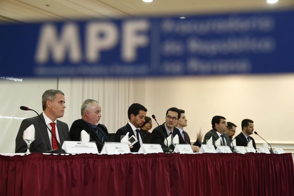 Procuradores da força-tarefa da Lava Jato. | Hugo Harada/Gazeta do Povo