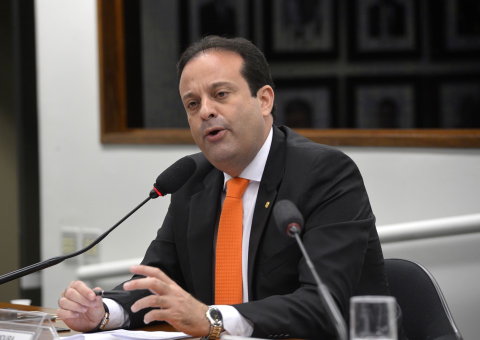 André Moura (PSC-SE): aliado de primeira hora do presidente da Câmara Eduardo Cunha. | Wilson Dias/Agência Brasil