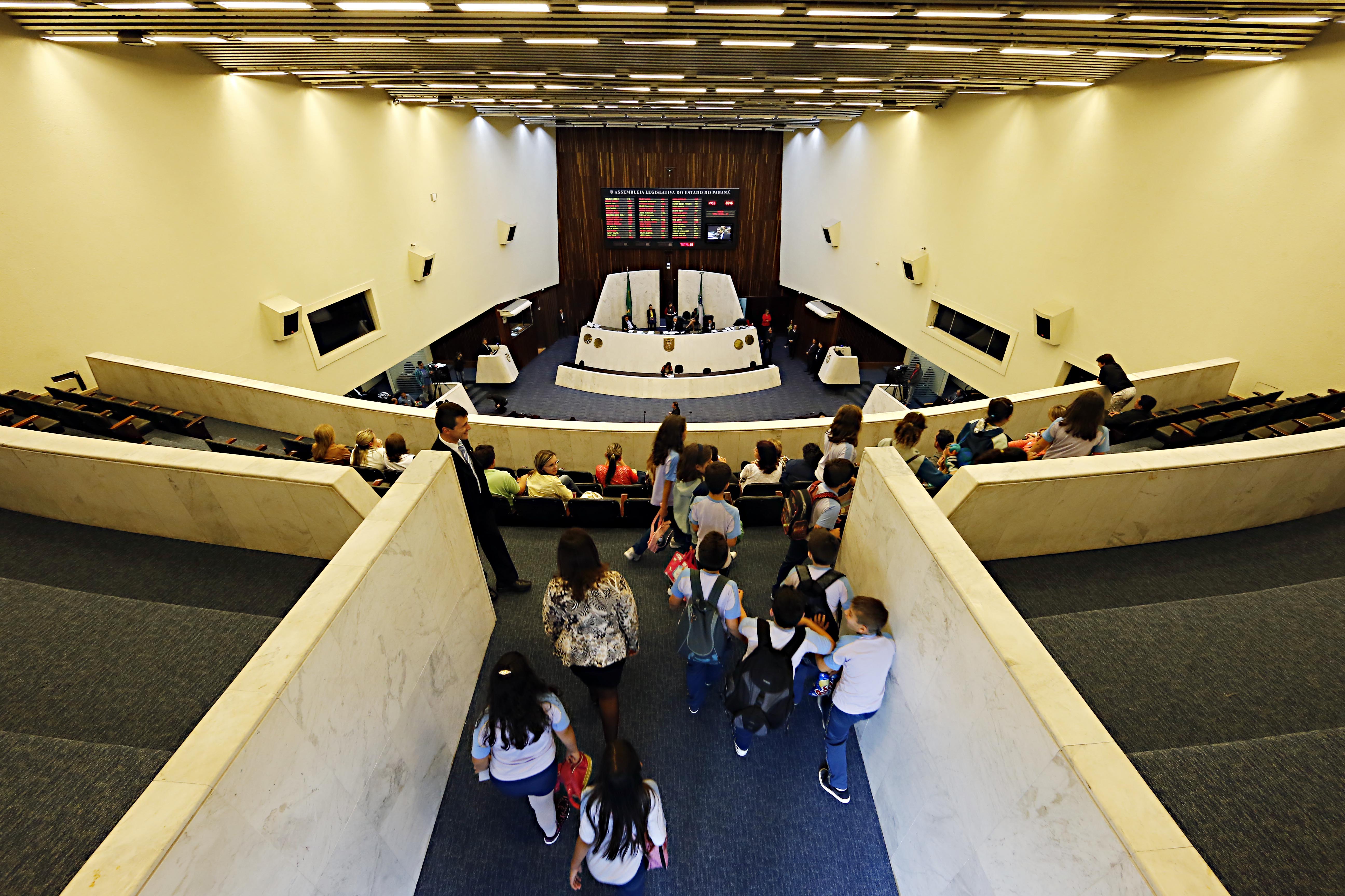 Galerias da Assembleia: se a proposta avançar, cidadãos terão mais um espaço para participar. | Albari Rosa/Gazeta do Povo