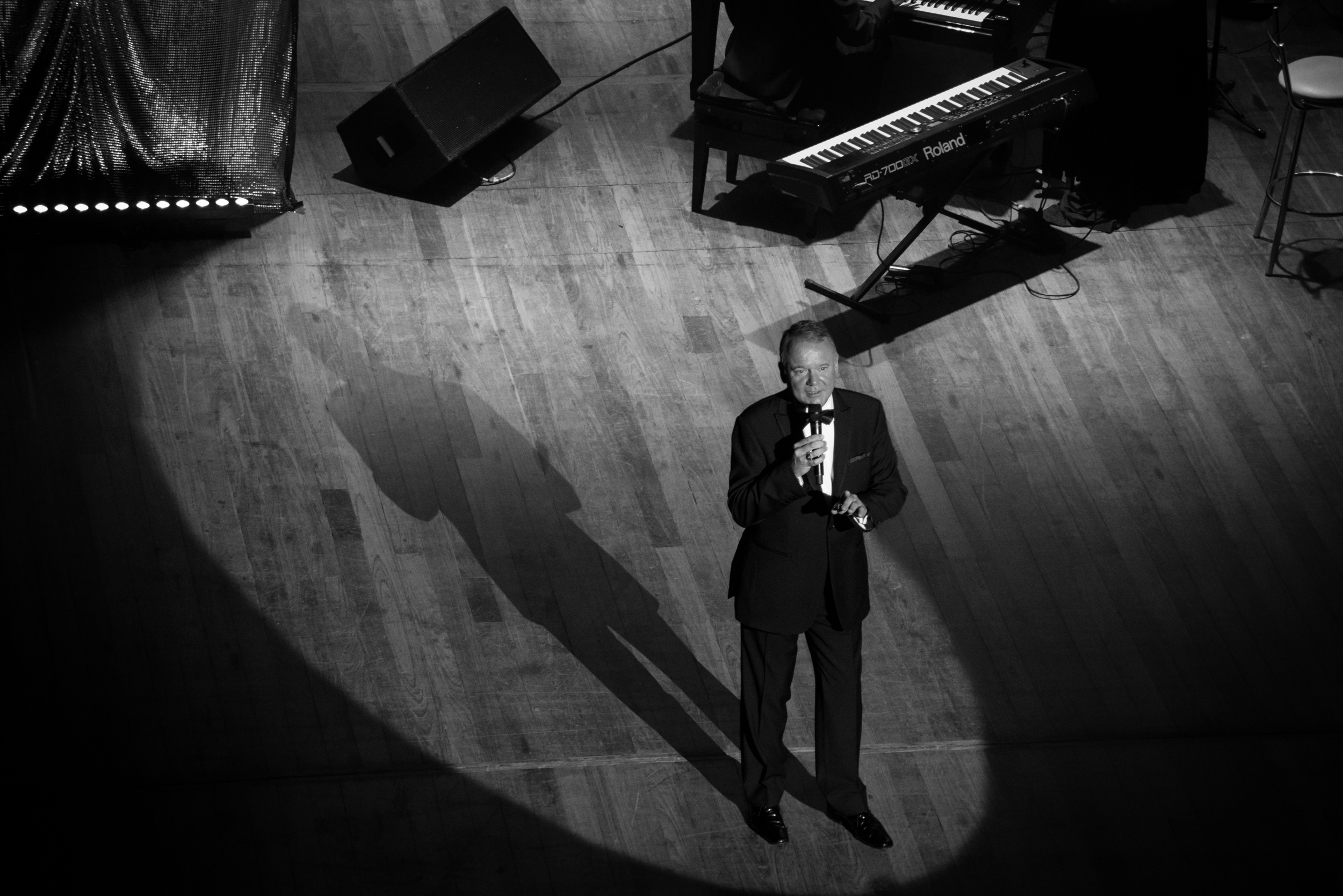 Louis Hoover interpretou Sinatra quase à perfeição | Cristiane Moreira/Divulgação