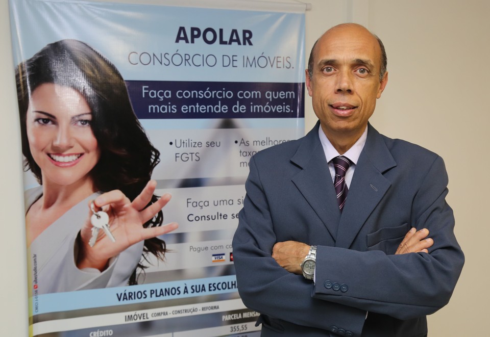 Henrique Vianna, diretor comercial da Consórcio Apolar: venda de novas cotas na empresa cresceu 29% no 1º semestre. | Pedro Serapio/Gazeta do Povo