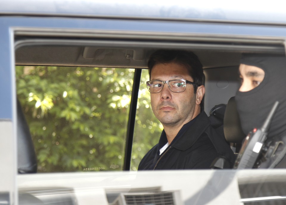 Ex-vereador pelo PT, Alexandre Romano está preso preventivamente na sede da PF em Curitiba. | Aniele Nascimento/Gazeta do Povo