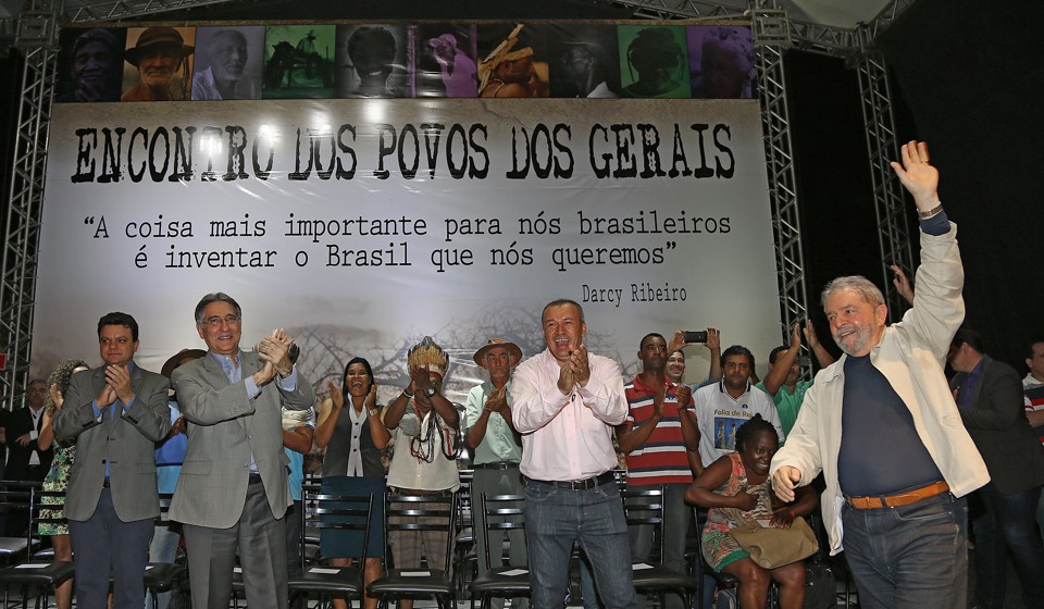 Petista foi ovacionado no Encontro dos Povos da Gerais, realizado em Minas. | Ricardo Stuckert/ Instituto Lula