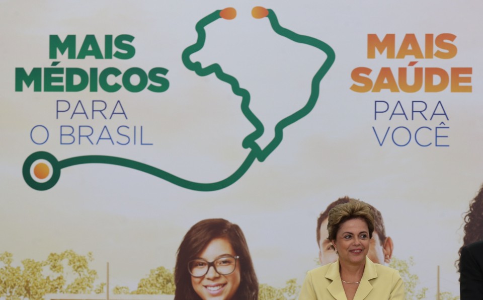 Presidente Dilma Rousseff em evento do governo federal: pressão dos prefeitos. | Lula Marques/Agência PT