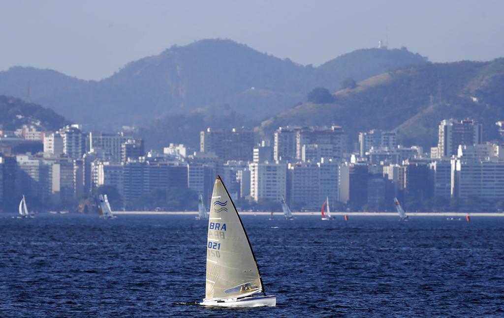 Baía da Guanabara receberá evento-teste de vela no próximo sábado. | Albari Rosa/Gazeta do Povo