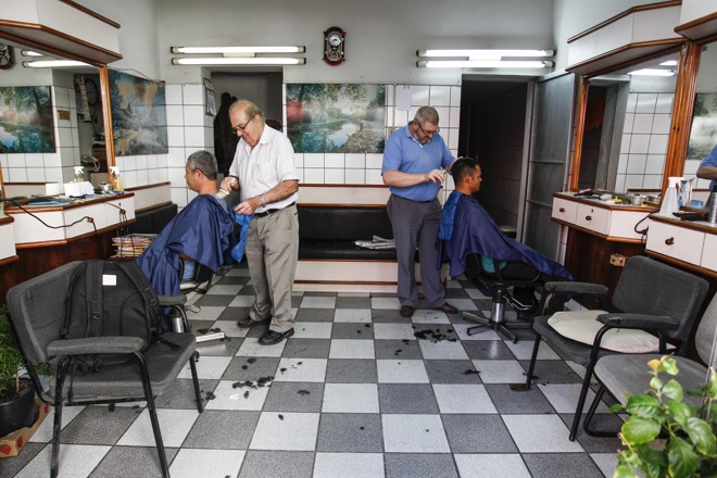 Salão Blumenau, centro de Curitiba | Daniel Castellano/Gazeta do Povo