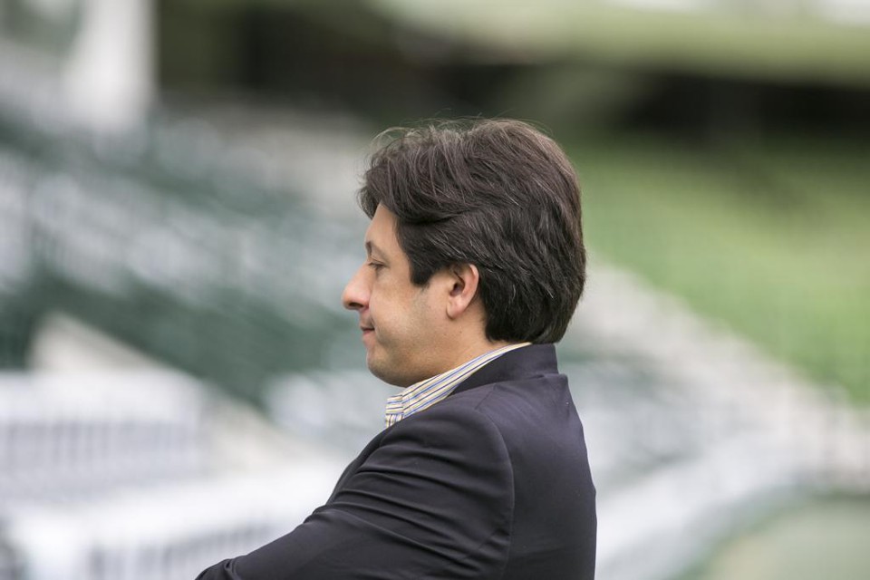 Vice André Macias participou das mensagens vazadas que expõem a disputa pelo poder no Coxa. | Marcelo Andrade/Gazeta do Povo