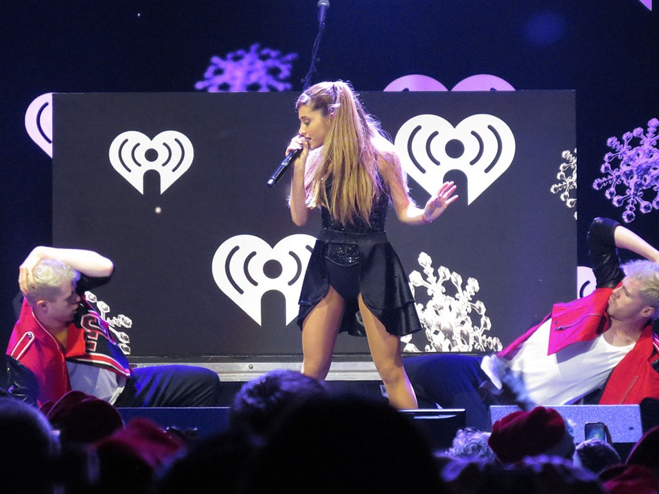 Ariana Grande foi indicada ao Grammy em 2015 | Melissa Rose/Wikimedia Commons