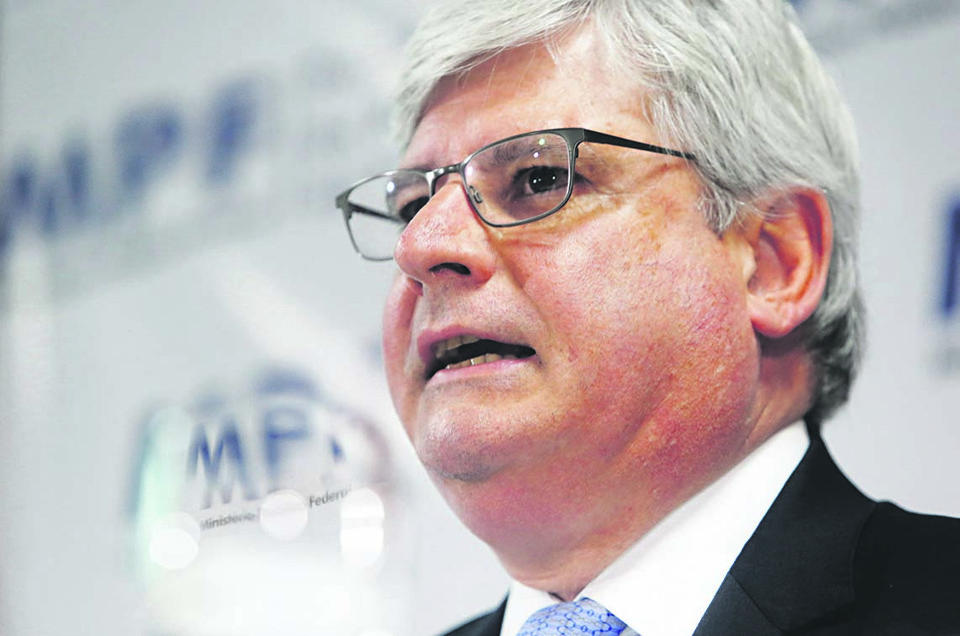 Janot: “Existe pressão [política sobre mim], mas chego em casa e durmo profundamente”. | Albari Rosa/Gazeta do Povo
