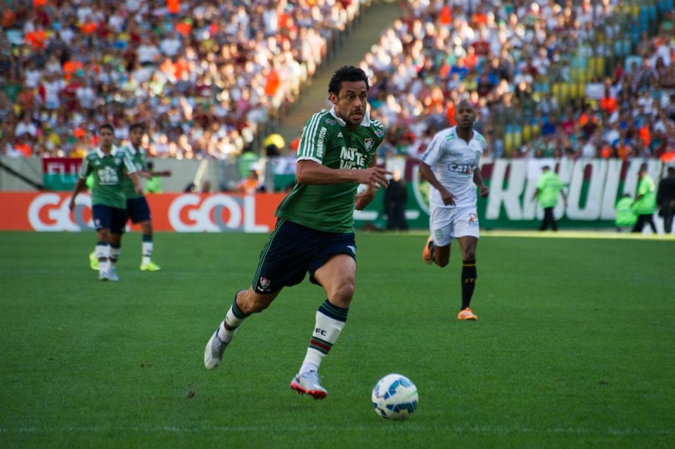 Frede marcou o segundo gol do Fluminense na vitória sobre o Figueirense. | Bruno Haddad/Fluminense F.C