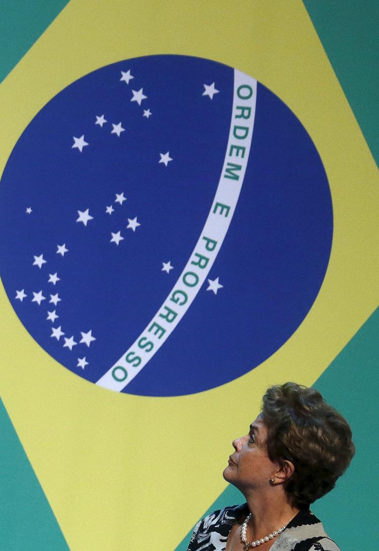 O país quase de cabeça para baixo: apenas um terço dos deputados são hoje fiéis a Dilma. | Sérgio Moraes/Reuters