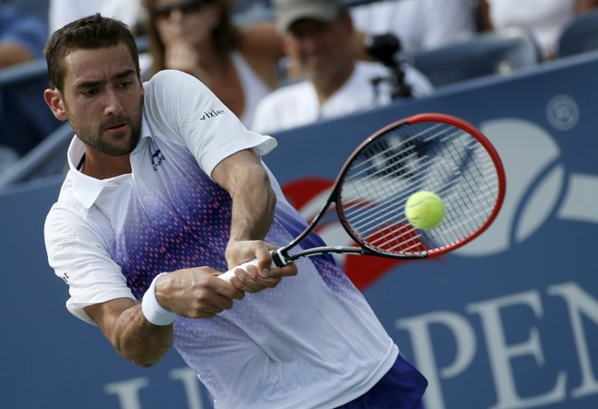 O croata Marin Cilic resgatou o dégradé. | MIKE SEGAR/REUTERS