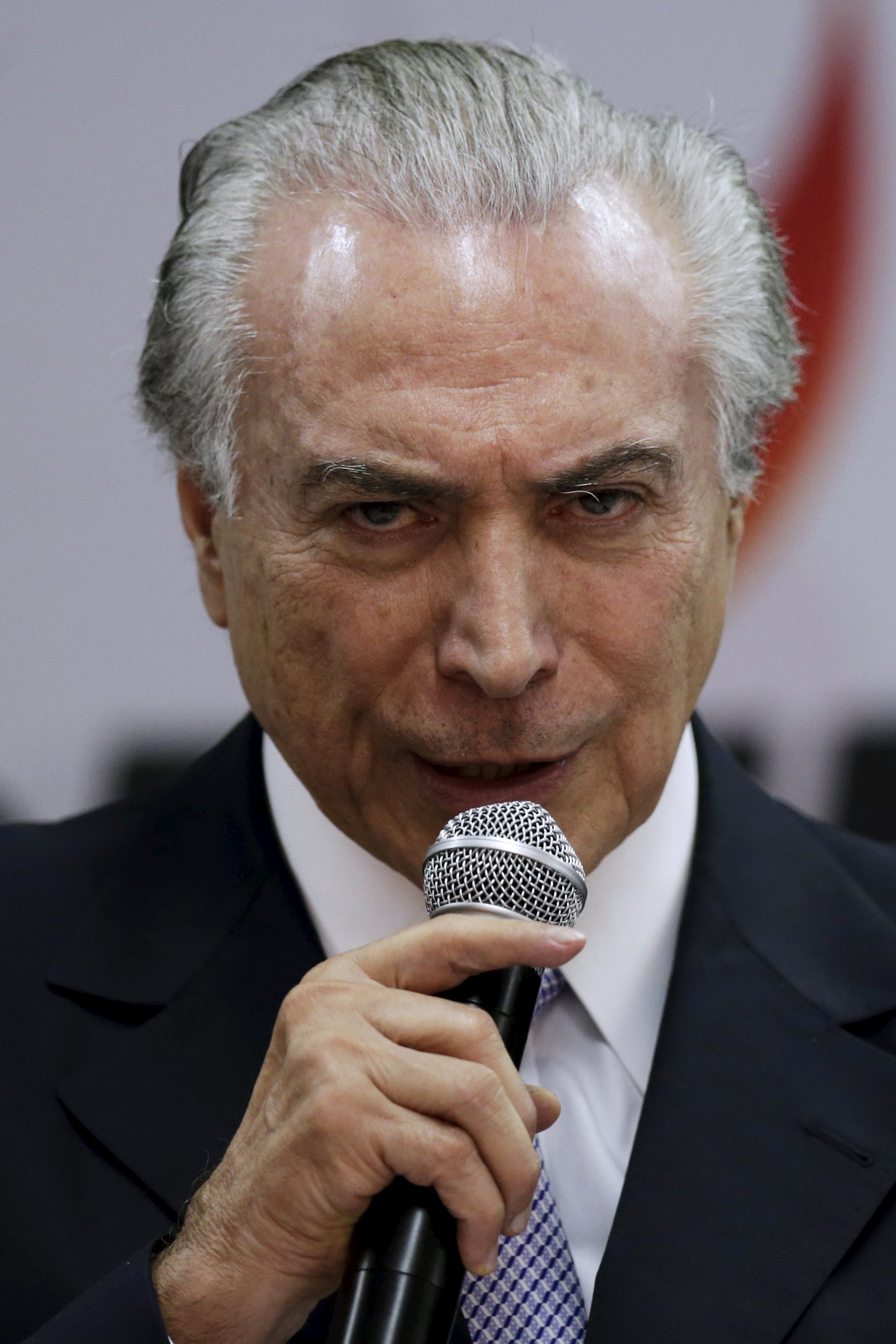 Michel Temer voltou a pedir contribuição de todos para tirar o país da crise. | Ueslei Marcelino/Reuters