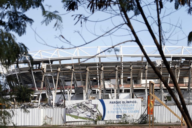 Centro de Tênis, que após a Rio-2016 será integrada ao Centro Olímpico de Treinamento, para atletas de alto rendimento. | Albari Rosa/Gazeta do Povo