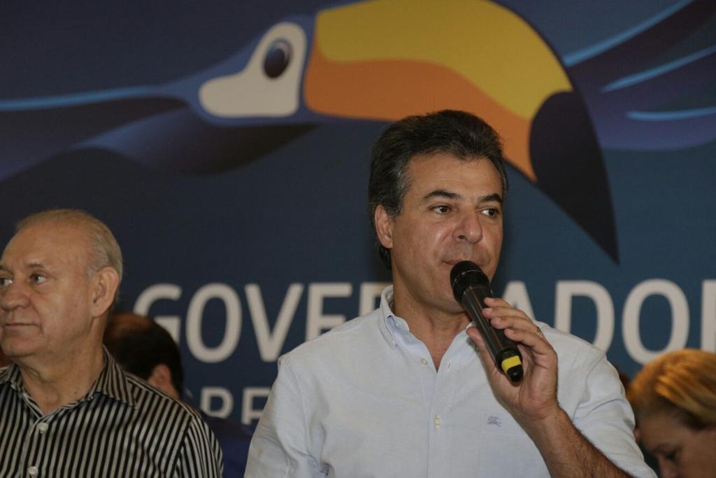 Governador Beto Richa participa de encontro do PSDB em Curitiba. | Lineu Filho/Gazeta do Povo