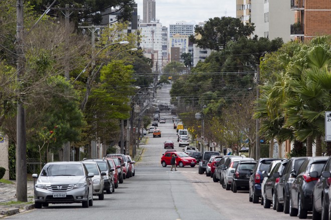 Vista da Rua Saldanha Marinho. | Henry Milleo/Gazeta do Povo