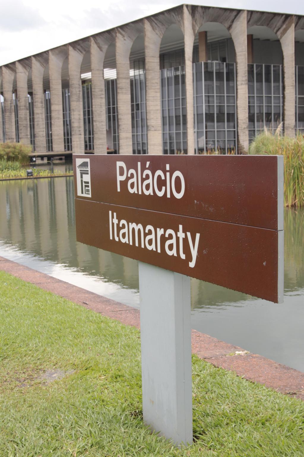 Fachada do Itamaraty. | TEREZE NEUBERGER/TEREZE NEUBERGER