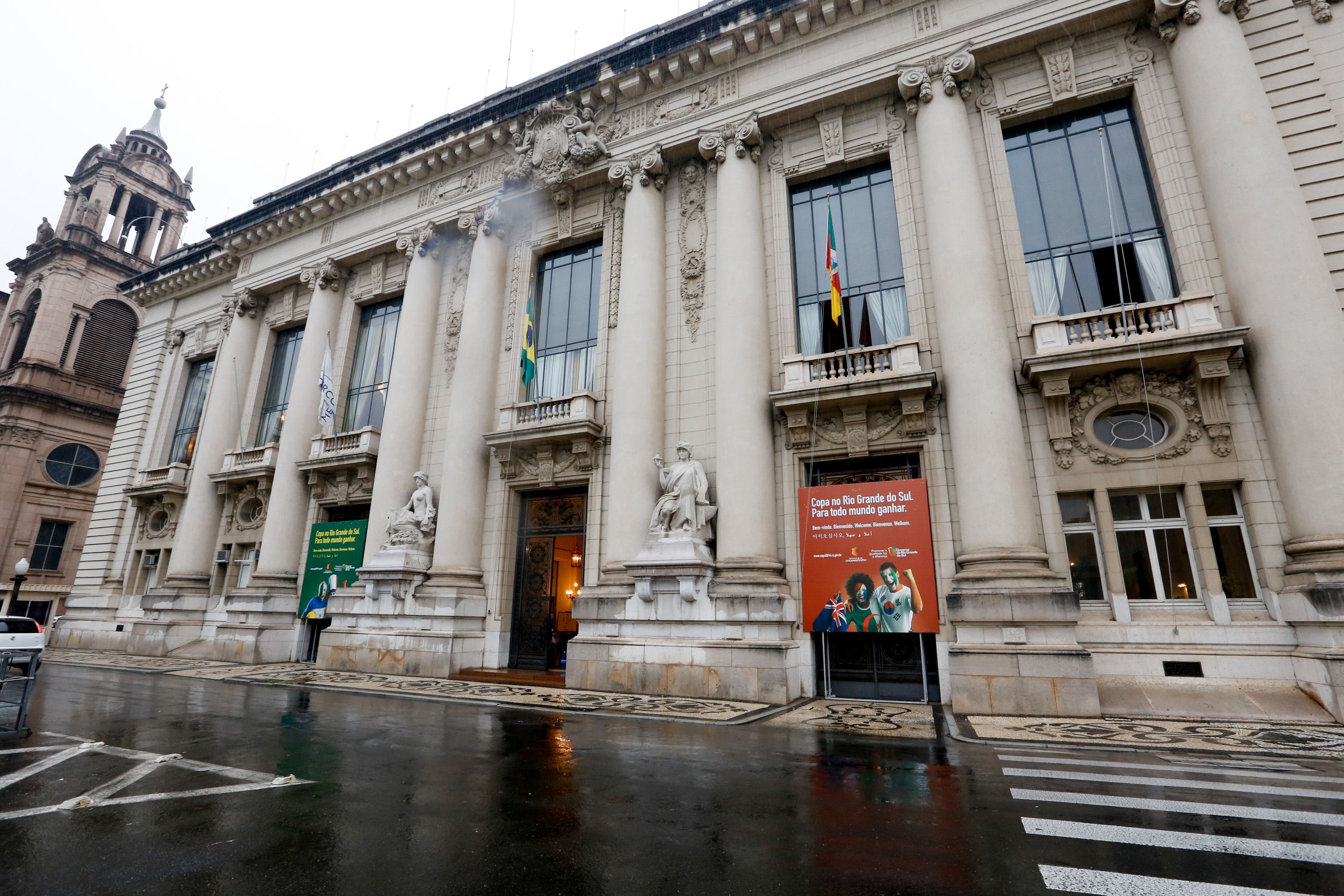 Palácio Piratini, sede do governo do RS: crise sem precedentes. | Pedro Revillion/CAM