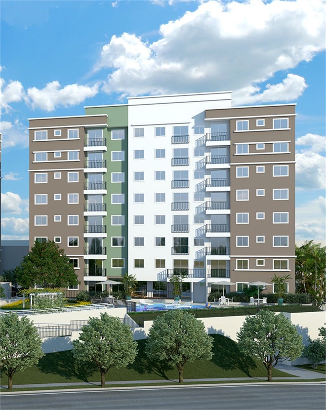 Piazza San Marco: em construção pela Vanguard Home, do Grupo Plaenge, no bairro Tingui, o Piazza San Marco terá o lançamento de sua segunda torre apresentado na Feira de Imóveis. O empreendimento oferece 117 apartamentos no total – dos quais 70 estão na segunda torre –, com áreas privativas entre 51 m² e 68 m². As áreas de lazer contemplam churrasqueira, fitness center e piscinas, entre outros espaços. | Divulgação