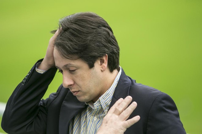 Vice-presidente do Coritiba, André Macias está no centro da crise política do clube. | Marcelo Andrade/Gazeta do Povo