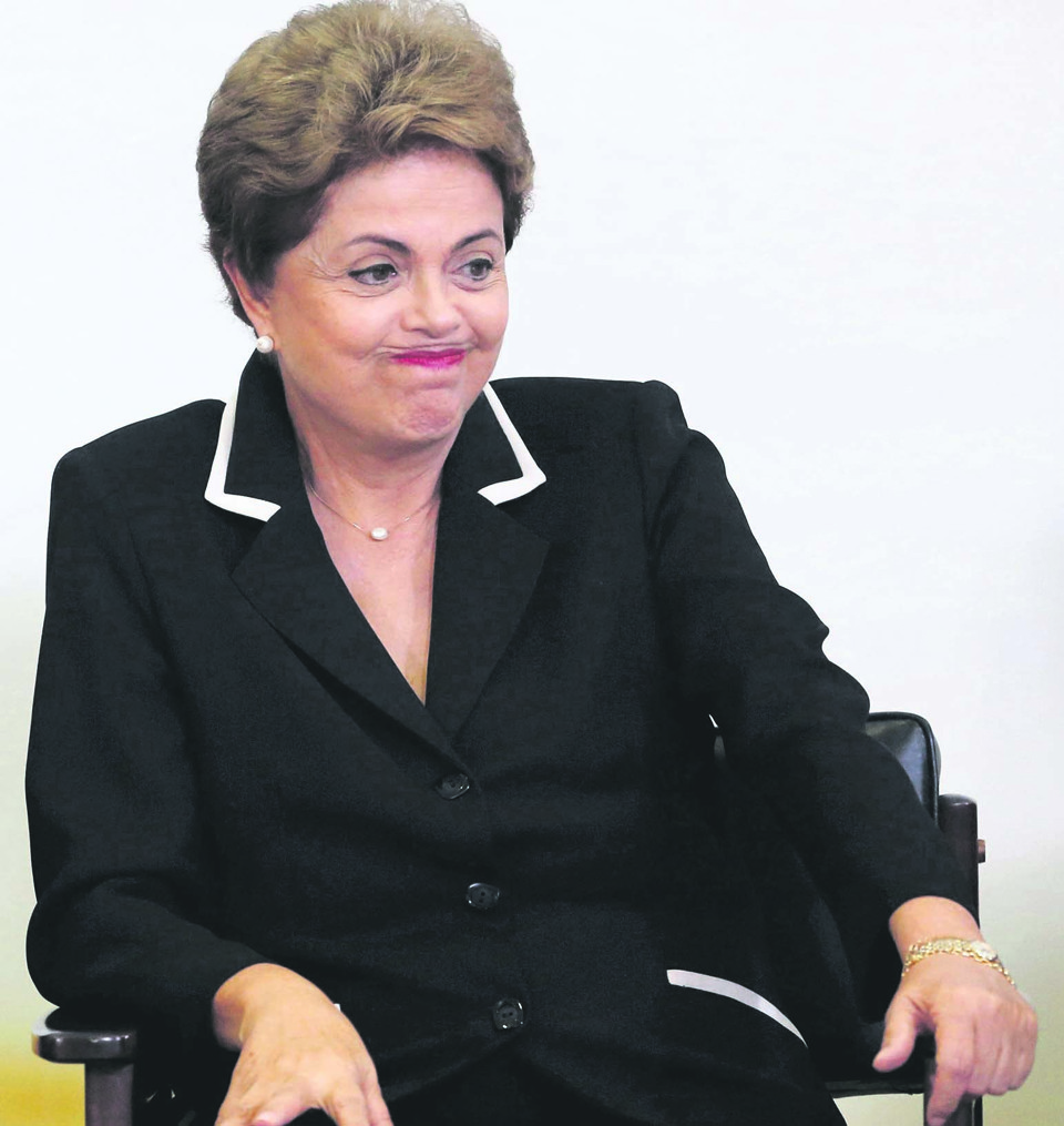 Com 71% de reprovação popular, petista vai enfrentar terceira grande manifestação do ano contra o seu governo. | Bruno Domingos/Reuters