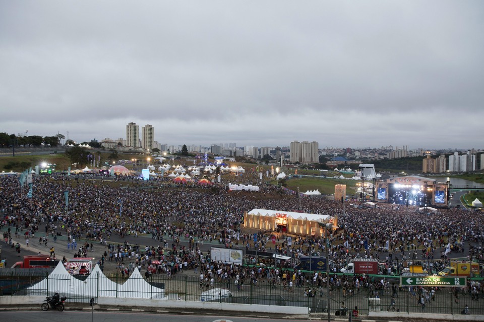 Edição 2015 do Lollapalooza reuniu 136 mil pessoas | Sebastião Moreira/Efe