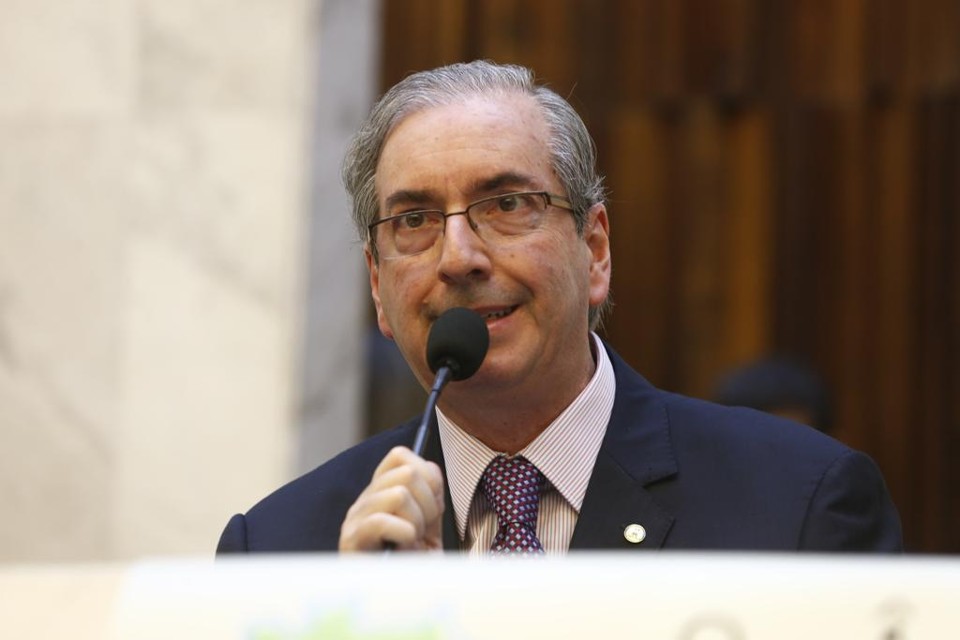 Eduardo Cunha, presidente da Câmara. | Hugo Harada/Gazeta do Povo